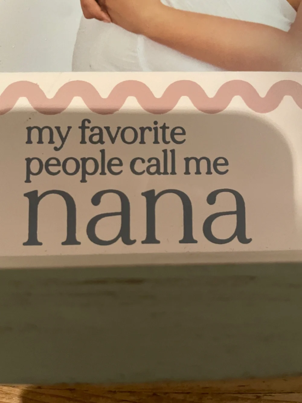 NWT Sheffield Home Shabby Chic 4x6 photo frame Nana Grandmother